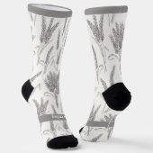 Chaussette Farmer harvest wheat ears, Thanksgiving (Angulaire)