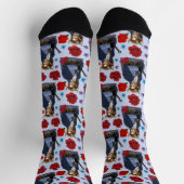 Chaussette Faune cornu Fae Fantastique (Haut)