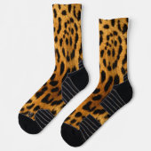 Chaussette Fausse Peau de Léopard (Gauche)