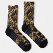 Chaussette Faux Rattlesnake Snakeskin (Droite)