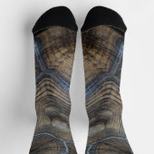 Chaussette Faux TortoiseShell Photographie Gris et Brown (Haut)