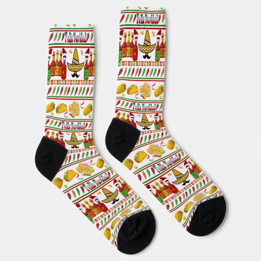 Chaussette Feliz Navidad Ugly Motif (Droite)