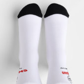 Chaussette féministe, briser le patriarcat - (Haut)