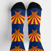 Chaussette Femmes chaussettes d'équipage durables avec drapea (Haut)