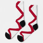 Chaussette Femmes chaussettes d'équipage durables avec le dra (Gauche)