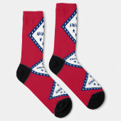 Chaussette Femmes chaussettes d'équipage durables avec le dra (Droite)