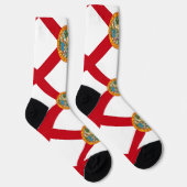 Chaussette Femmes chaussettes durables avec drapeau de Florid (Droite)