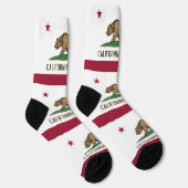 Chaussette Femmes chaussettes durables avec drapeau de la Cal (Droite)