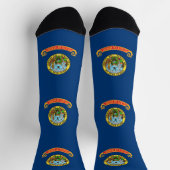 Chaussette Femmes chaussettes durables avec le drapeau de l'I (Haut)