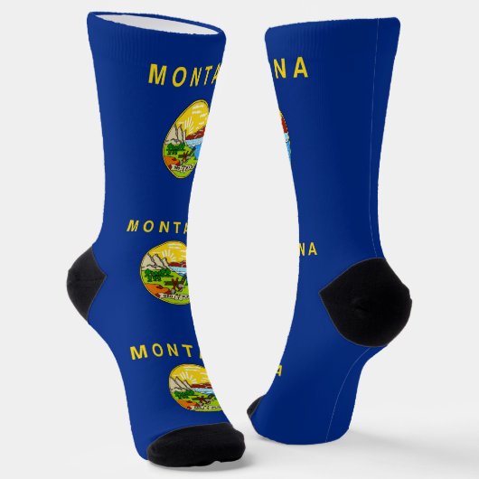Chaussette Femmes chaussettes durables avec le drapeau du Mon (Angulaire)