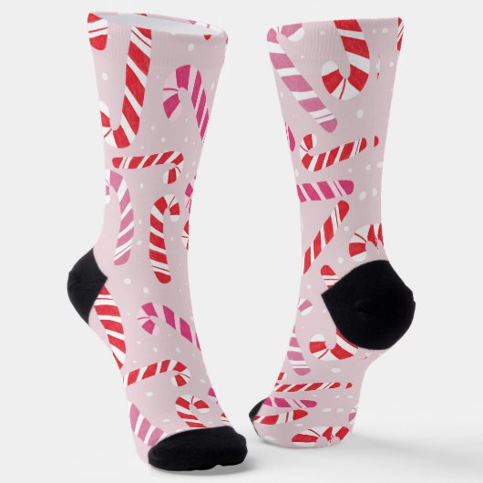 Chaussette Festive Candy Cane Socks (Angulaire)