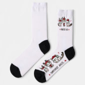 Chaussette Festive Holiday Mignonne Christmas (Gauche)