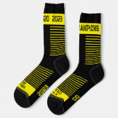 Chaussette Fête des pères Columbus Soccer Papa Chaussettes (Gauche)