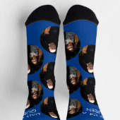 Chaussette Fête des pères Dauger Papa Photo (Haut)