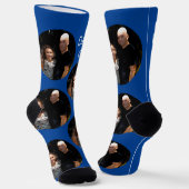 Chaussette Fête des pères Dauger Papa Photo (Angulaire)