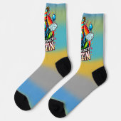 Chaussette Fête en effervescence (Gauche)