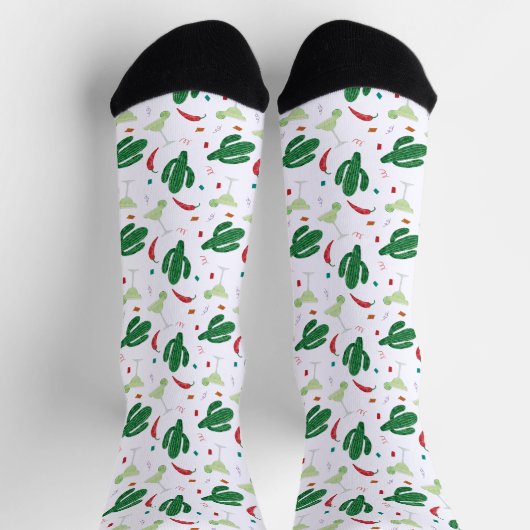 Chaussette Fête Margaritas et Piments Forts (Haut)