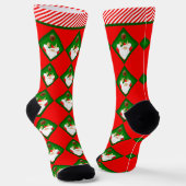 Chaussette Fêtes de Noël de basket-ball (Angulaire)