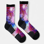 Chaussette Feu d'artifice Blue Maroon (Droite)