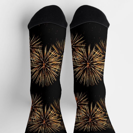 Chaussette Feu d'artifice ! Chaussettes festives (Haut)