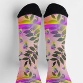 Chaussette Feuilles arc-en-ciel (Haut)