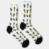 Chaussette Feuilles D'Ananas Et De Palmiers (Droite)