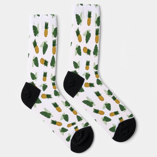 Chaussette Feuilles D'Ananas Et De Palmiers (Droite)