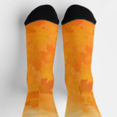 Chaussette Feuilles d'automne chaudes (Haut)