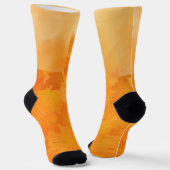 Chaussette Feuilles d'automne chaudes (Angulaire)