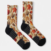 Chaussette feuilles d'automne classiques (Droite)