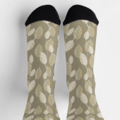 Chaussette feuilles de café chaussettes (Haut)