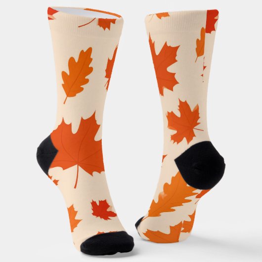 Chaussette Feuilles de Remerciement (Angulaire)