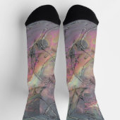 Chaussette Feuilles de verre numériques (Haut)