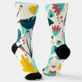 Chaussette Feuilles d'été tropicaux (Angulaire)