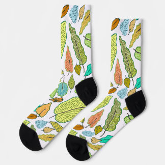 Chaussette Feuilles tombantes