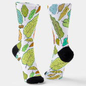 Chaussette Feuilles tombantes (Angulaire)