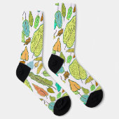 Chaussette Feuilles tombantes (Droite)