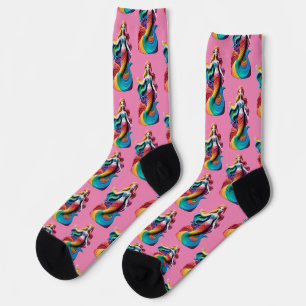 Chaussette Fierté Arc-en-ciel Sirène Thunder_Cove 