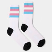 Chaussette Fierté transgenre dégradé  (Droite)