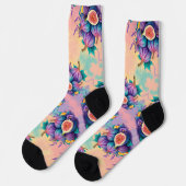 Chaussette Fig coloré (Gauche)