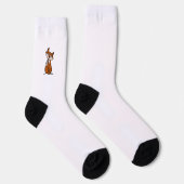 Chaussette Fig the Fox Crew Socks (Droite)