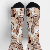 Chaussette Figures Abstraites (Haut)