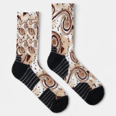 Chaussette Figures Abstraites (Droite)