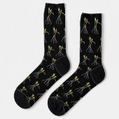 Chaussette Figures de danse salsa (Gauche)