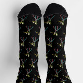 Chaussette Figures de danse salsa (Haut)