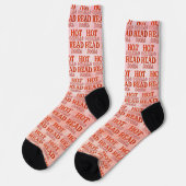 Chaussette Filles Chaudes Lisent Des Livres (Gauche)