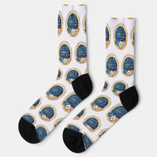 Chaussette Filles de la Révolution américaine patriote USA