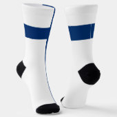 Chaussette Finlande Drapeau finlandais Fierté nationale Fun P (Angulaire)