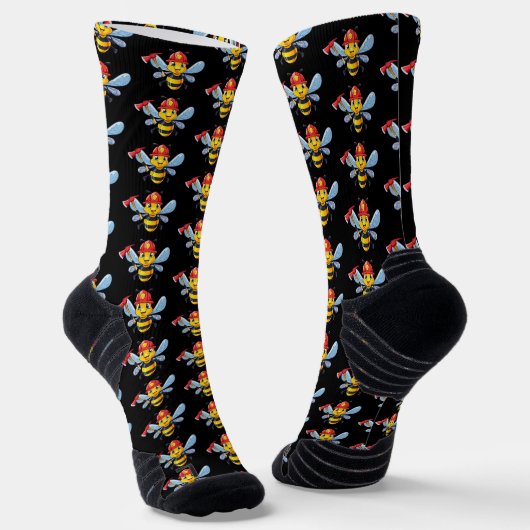 Chaussette Firefighter bee (Angulaire)