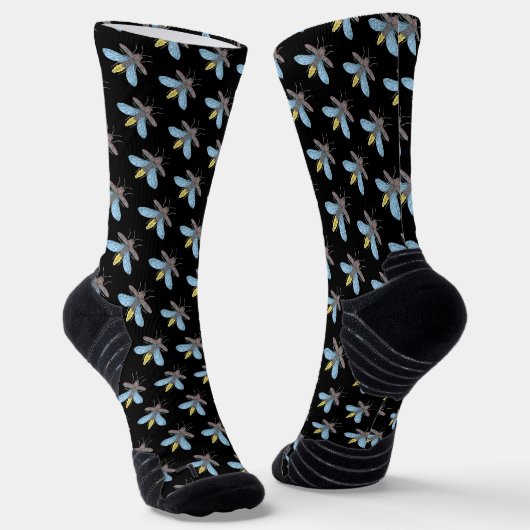 Chaussette Firefly (noir) - Chaussettes de sport (Angulaire)